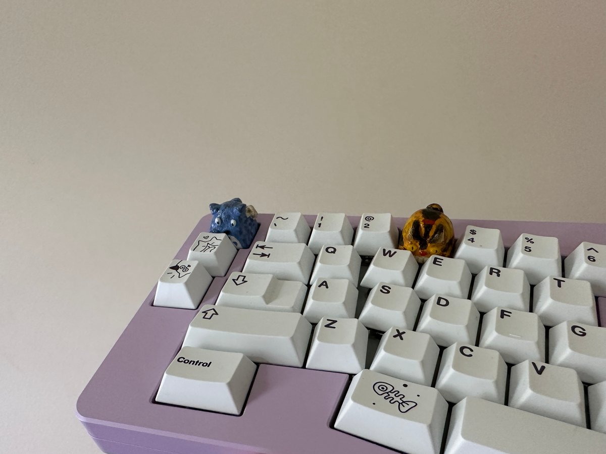 Artisan keycap - Totoro Bearbie - luknova.com