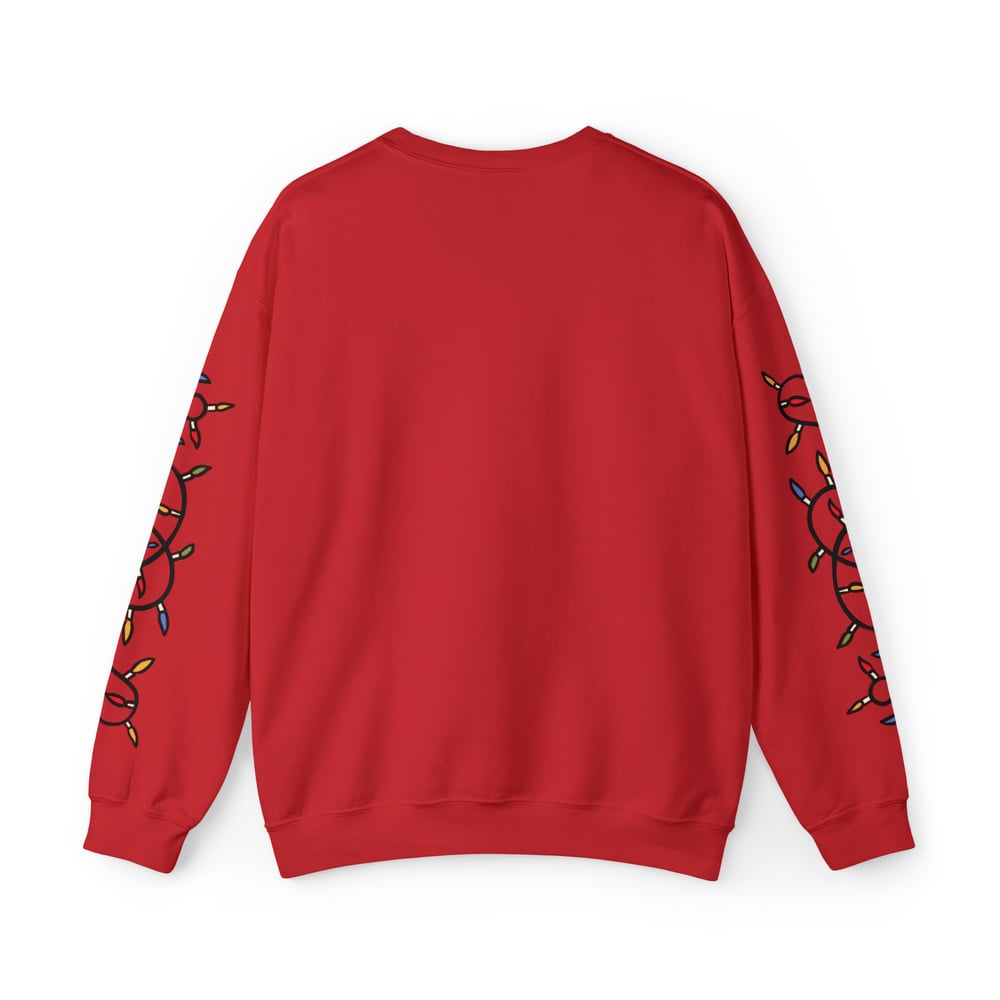 Image of FESTIVE KITTY CREWNECK 