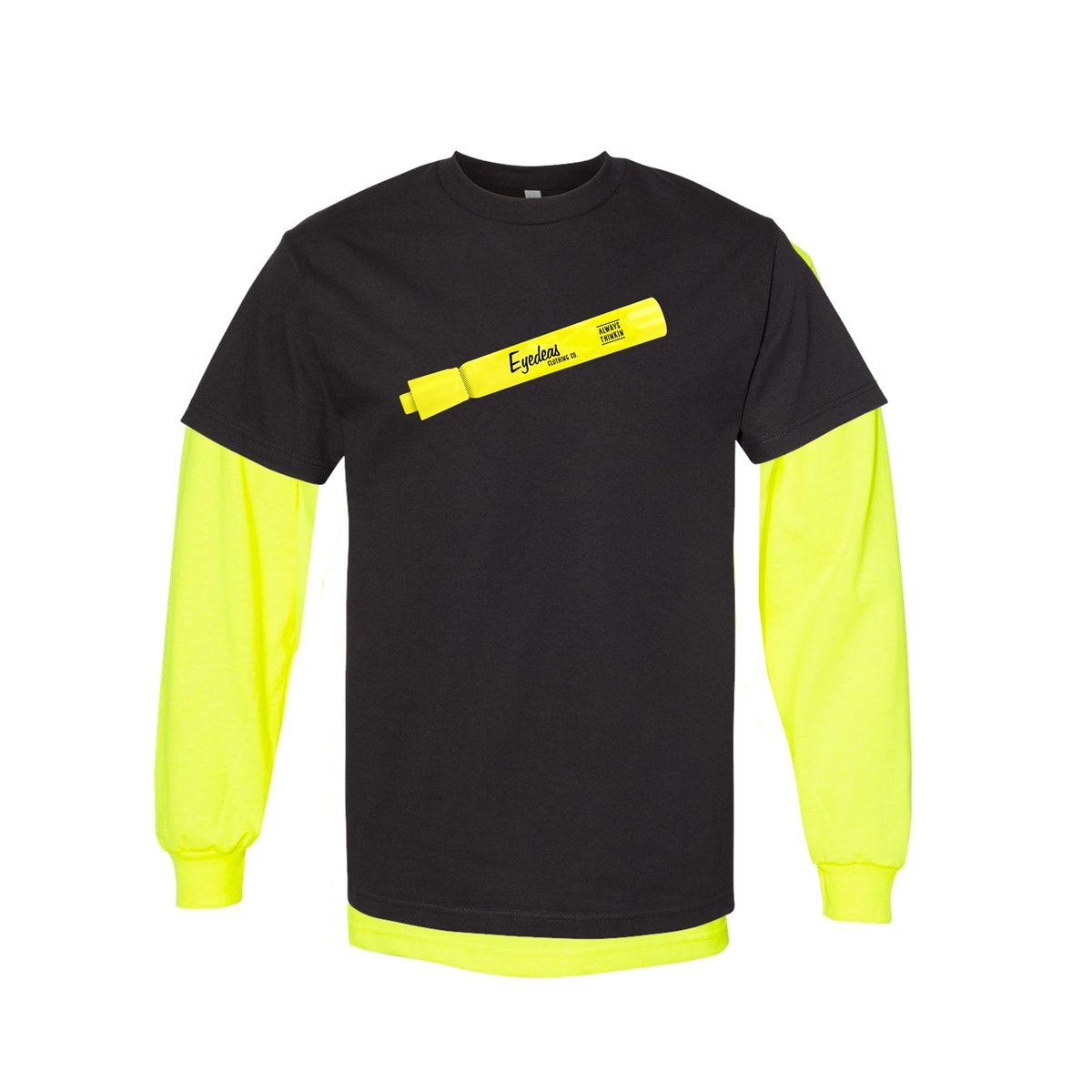 Image of Highlighter Long Sleeve + Tee Combo