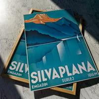 Image 1 of Silvaplana | Johannes Handschin - 1934 | Travel Poster | Vintage Poster