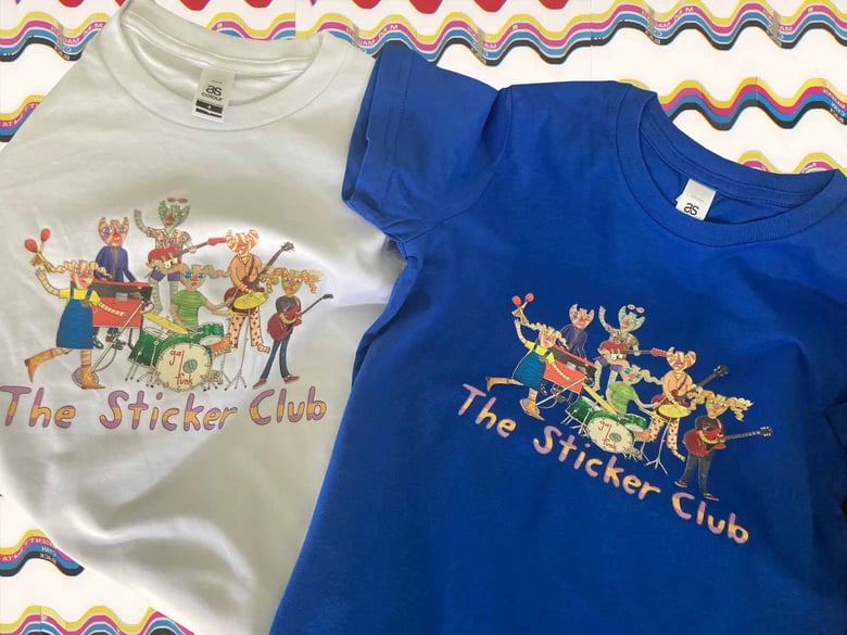 Image of THE STICKER CLUB :: T-shirt