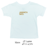 Image of JAMAICA NICE YOUTH CLASSIC WHITE TEE