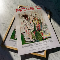 Image 1 of Galerie Felix Vercel | Pablo Picasso - 1972 | Event Poster | Vintage Poster