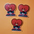 BT21 x Turning Red Acrylic Pins Image 3