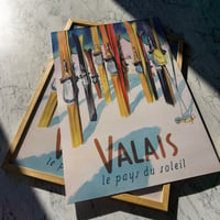 Image 1 of Valais - Le Pays du Soleil | Libis - 1949 | Travel Poster | Vintage Poster