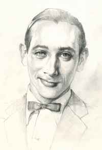 Image 1 of Pee-Wee (original graphite drawing)