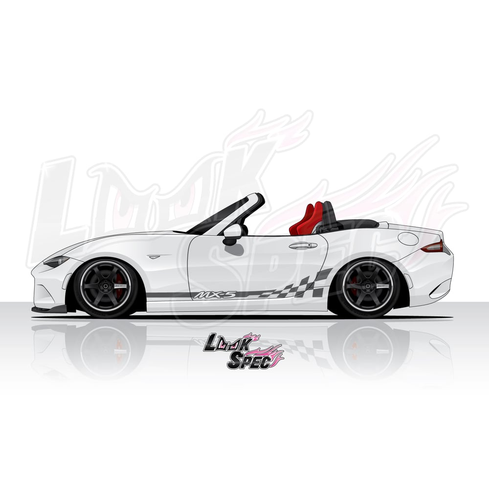 MX-5/Miata Door Graphic Style 1 (NA, NB, NC, ND)
