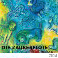 Image 2 of The Magic Flute - Mozart - Metropolitan Opera | Marc Chagall - 1973 | Event Poster | Vintage Poster