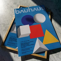 Image 1 of Bauhaus - Musee National d'Art Moderne | Herbert Bayer - 1969 | Event Poster | Vintage Poster