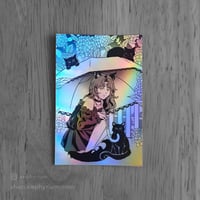 Image 1 of Hydrangea Rain Holographic Sticker