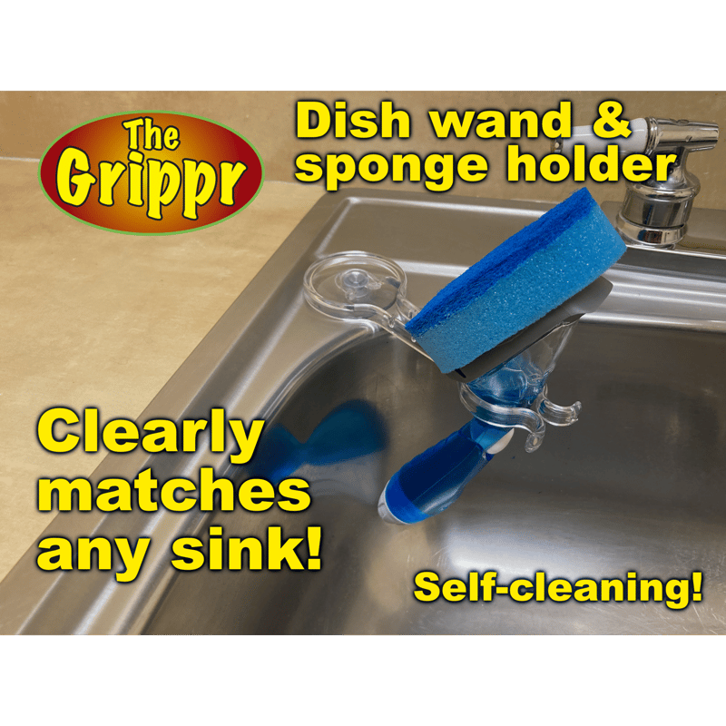 TidySink Dish Wand Holder Adjustable Kitchen Dishwand