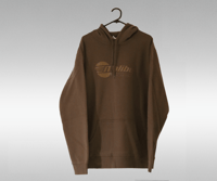 Image 1 of Unisex Malibu  HIA Hoodie - Brown (was $75.00) 