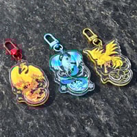 Legendary Birds Acrylic Charm Keychain