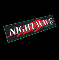 Image 1 of Night Wave Racing Team Sticker