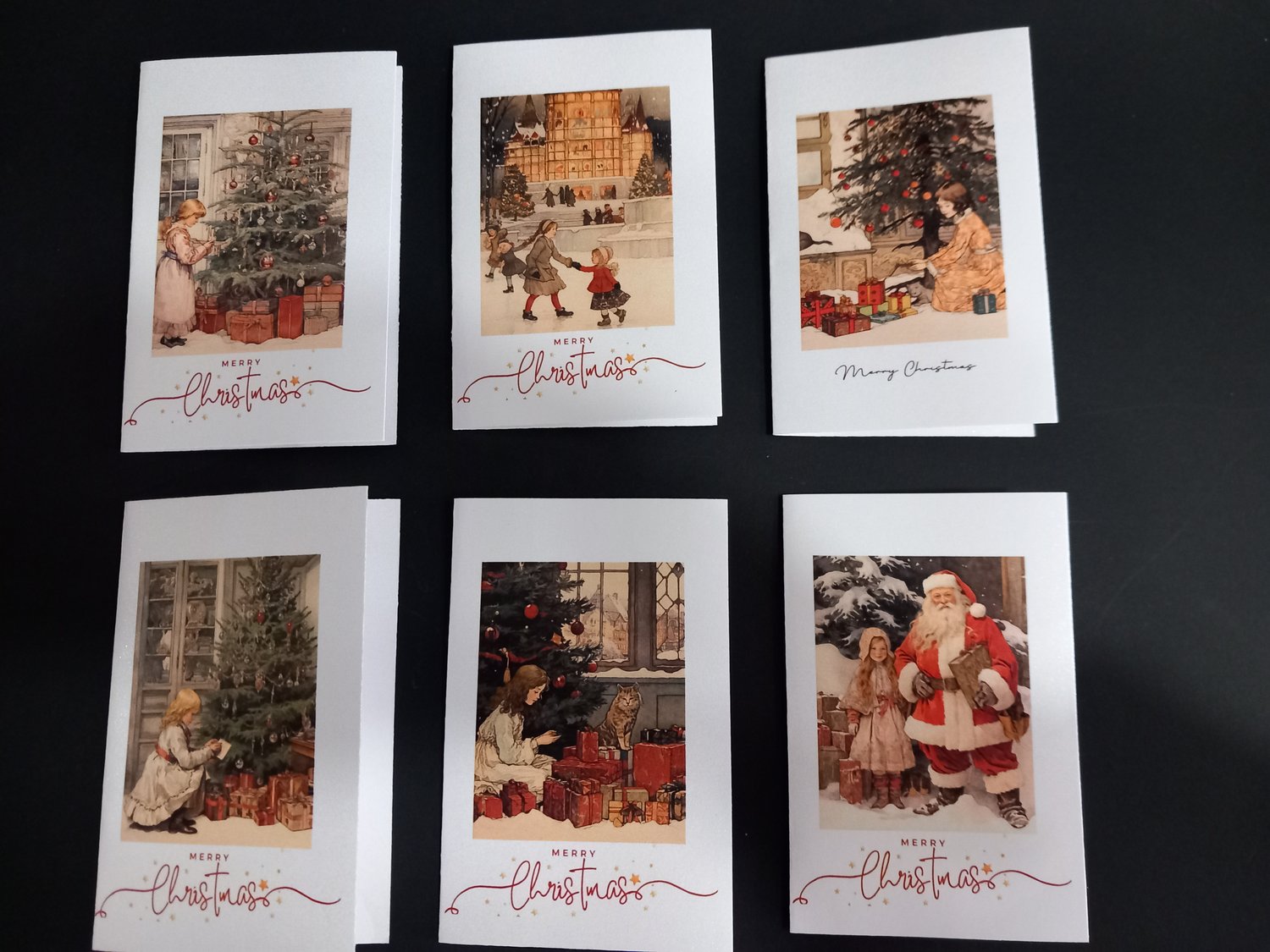 Image of Tarjetas de Felicitaciones Navidad Vintage