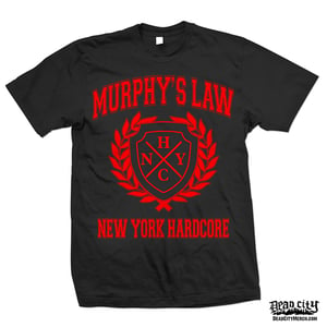 Image of MURPHY'S LAW "NYHC Crest" T-Shirt