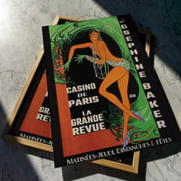 Image 1 of Casino de Paris - Josephine Baker | Zig - 1930 | Vintage Poster | Event Poster