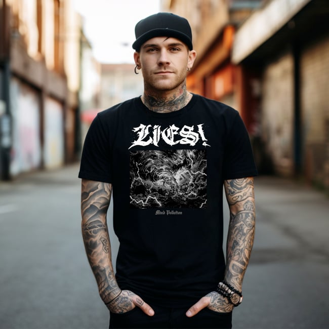 T-SHIRT ‘Mind Pollution’  + backprint