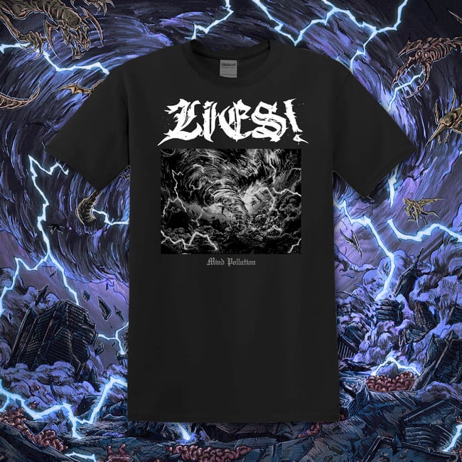 T-SHIRT ‘Mind Pollution’  + backprint