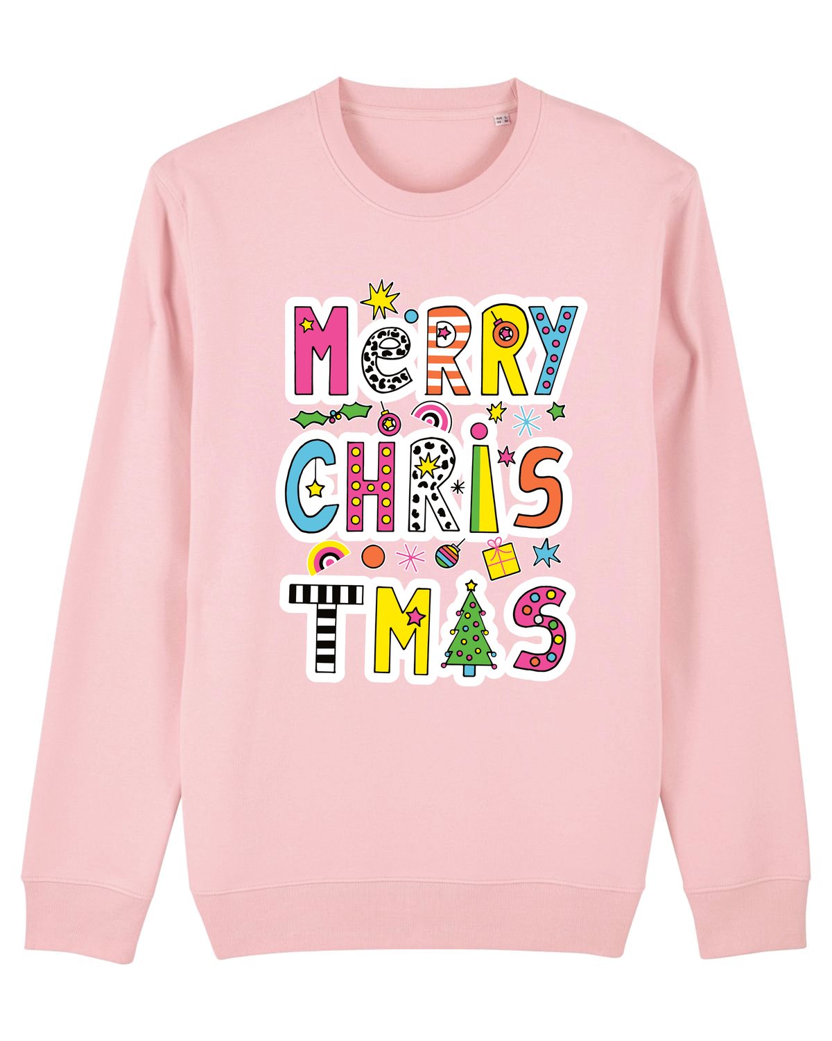 Image of Kids Pink Merry Christmas 