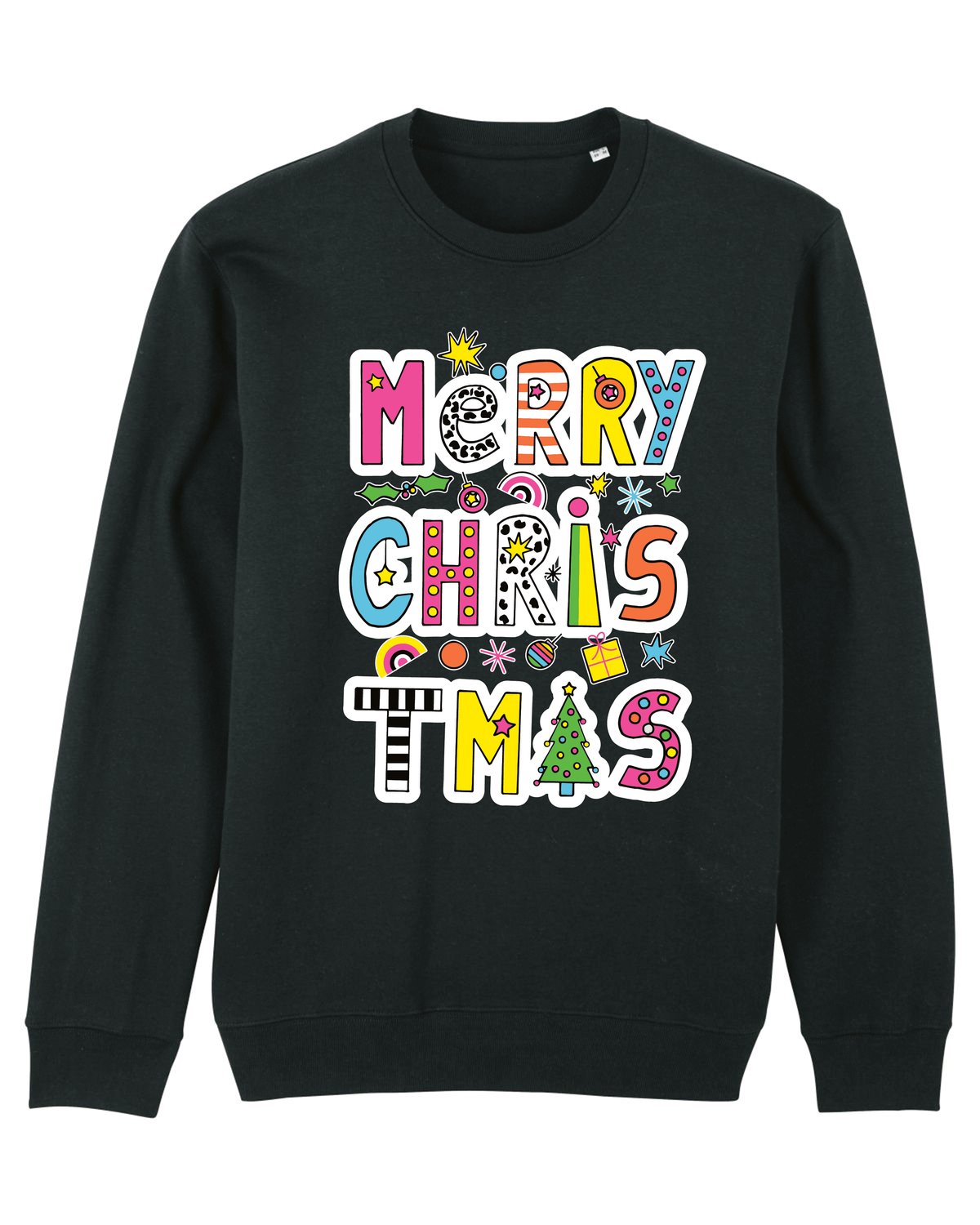 Image of Kids Black Merry Christmas 