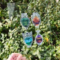 Image 3 of Biomes Transparent Sticker