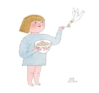 The Porridge Girl • print