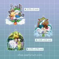 Image 2 of Studio Ghibli Acrylic Charm Keychain