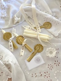 4 ÉTOILES rubans de l'Avent 
