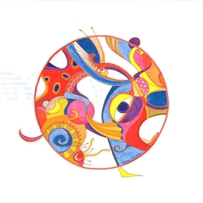 GICLEE "UN JOUR D'AVRIL"