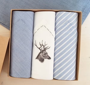 Image of Stag Men's Handkerchiefs