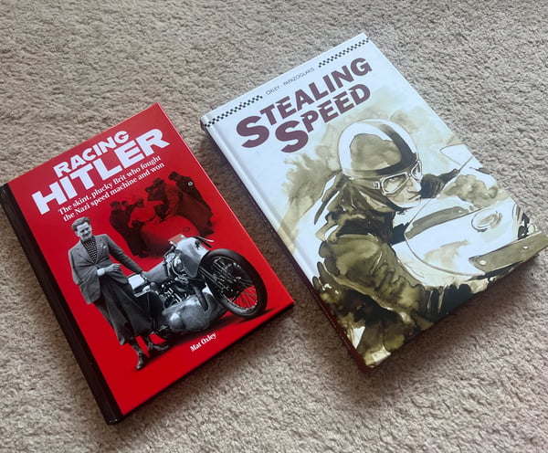 Image of DOUBLE BUY - SAVE ££! Racing Hitler AND Stealing Speed The Graphic Novel 