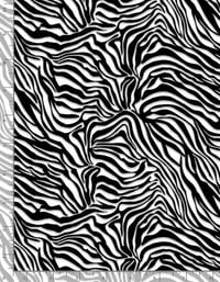 Image of Wild Camo Zebra Print Shade