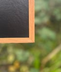 Custom Slate with Wooden Frame - Welly Portrait Style 2