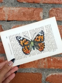 Image 5 of Life in Old Pages Collection Insect n. 22 Vanessa Indica 