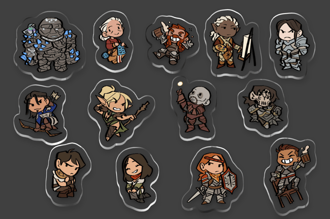 DA Party Shaker Charm