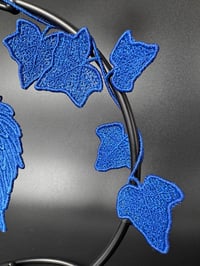 Image 6 of Blue Angel Wing Ivy Suncatcher