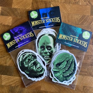 Image of UNIVERSAL MONSTERS STICKER PACK