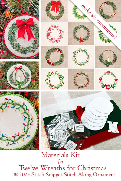 Image of Materials Kit for Twelve Wreaths & Snippet