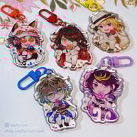 Luxiem Acrylic Charm Keychain