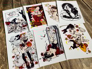 Image of Samhain Night postcard set