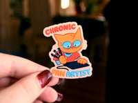 Image 3 of Chronically Online Stickers