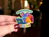 Image 2 of Chronically Online Stickers
