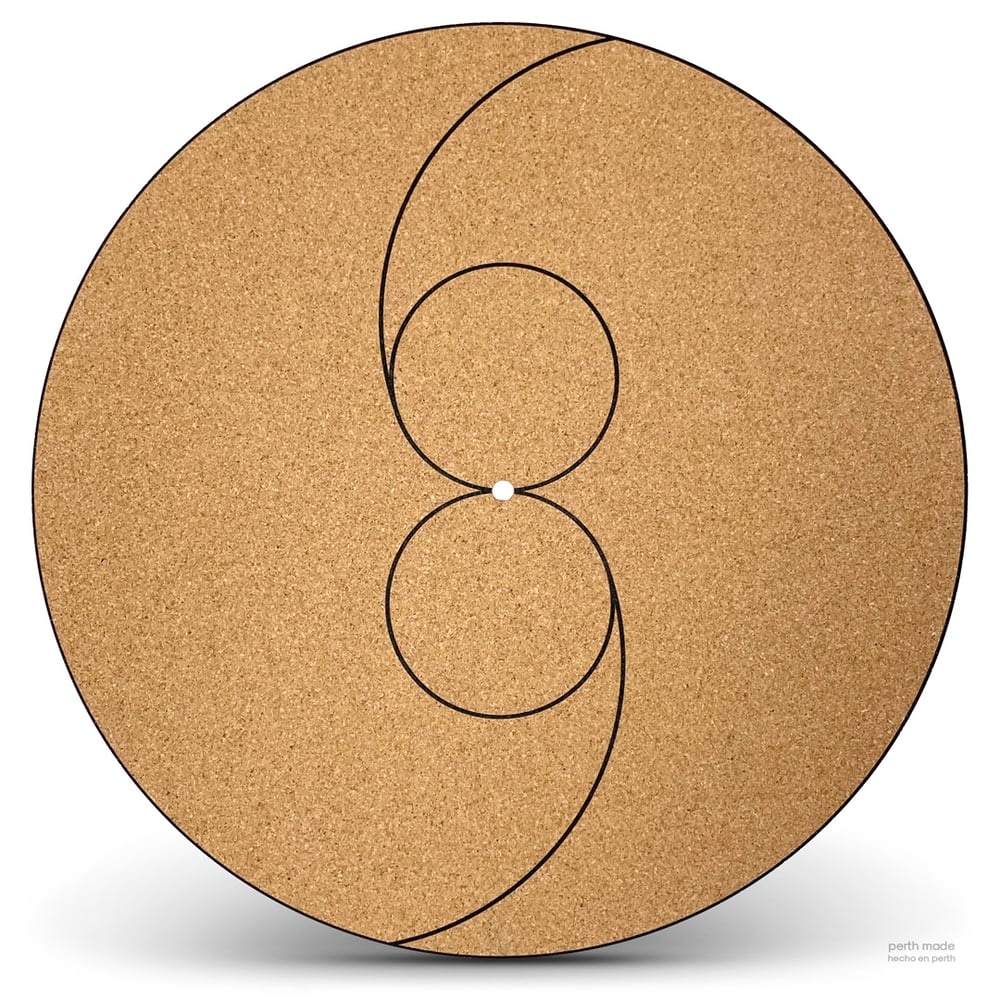 Image of FÖLLAKZOID. Yiunta ∞ official cork vinyl mat