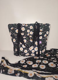 Image 5 of BOLSO CASTILNOVO MARGARITAS NEGRO