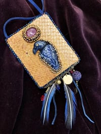 Image 3 of collier grigri CORBEAU 