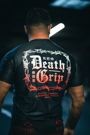 Image of 'Olde English' rashguard.