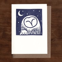 Moon Owl Notecards