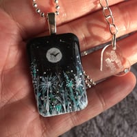 Image 4 of Winter Sparkling Meadow Resin Pendant