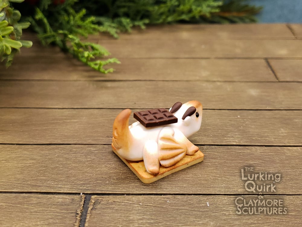 Mini Marshmallow S'mores Dragon